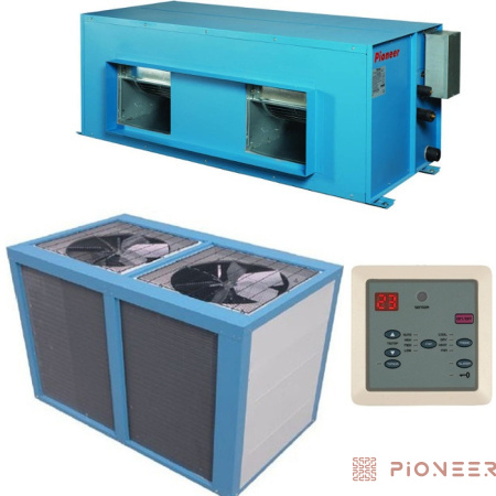 Канальный кондиционер (сплит-система) Pioneer KFDHD250UW / KODH250UW с зимним комплектом (-30)