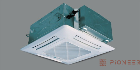 Кассетный кондиционер (сплит-система) Pioneer KFC48GW / KON48GW