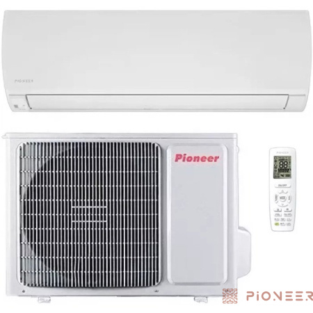 Инверторный настенный кондиционер (сплит-система) Pioneer KFRI20MW / KORI20MW с фильтрами