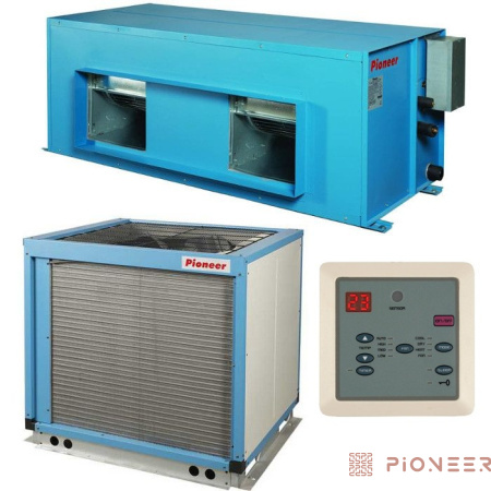Канальный кондиционер (сплит-система) Pioneer KFDHD75UW / KODH75UW с зимним комплектом (-30)